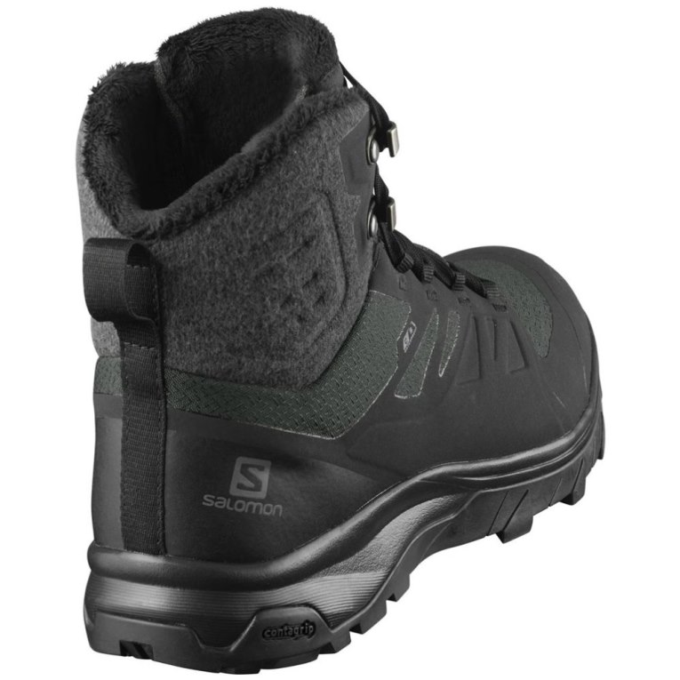 Botas de Invierno Salomon Outblast Thinsulate Climasalomon Impermeables Mujer Negros | MX TNBU783